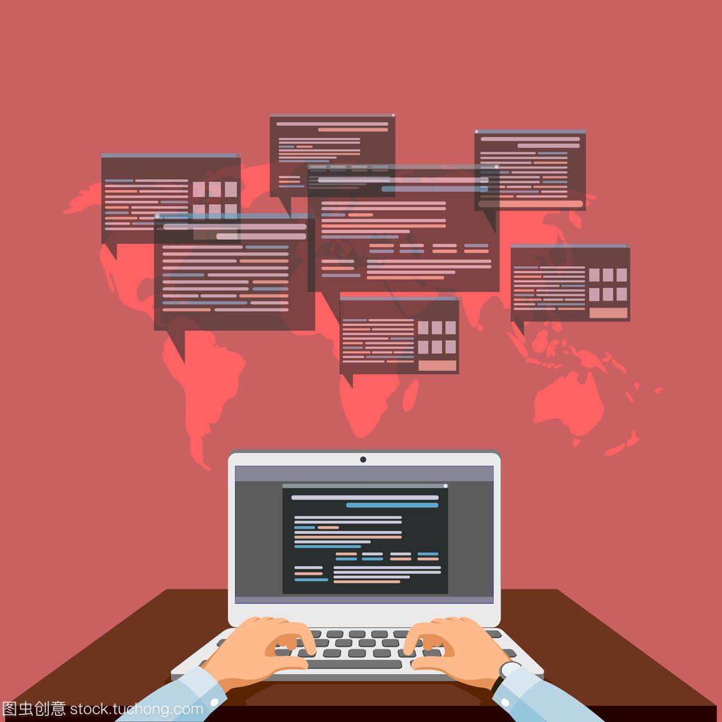 人在計算機上,工作于網絡,發(fā)展的程序提供,矢量圖的概念